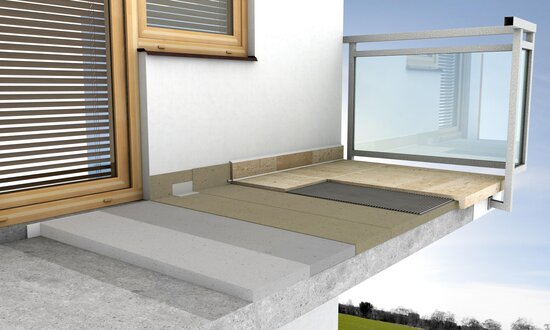 Odolnost a elegance: Keramické řešení pro balkony a lodžie.